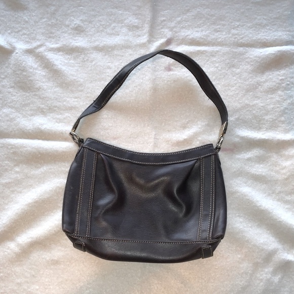 Liz Claiborne Handbags - Brown and green Liz Claiborne purse